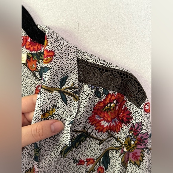 Maeve by Anthropologie Janie Flounced Peasant Blouse - Picture 9 of 13